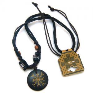 Tibet Bone- Eight Diagram Amulet
