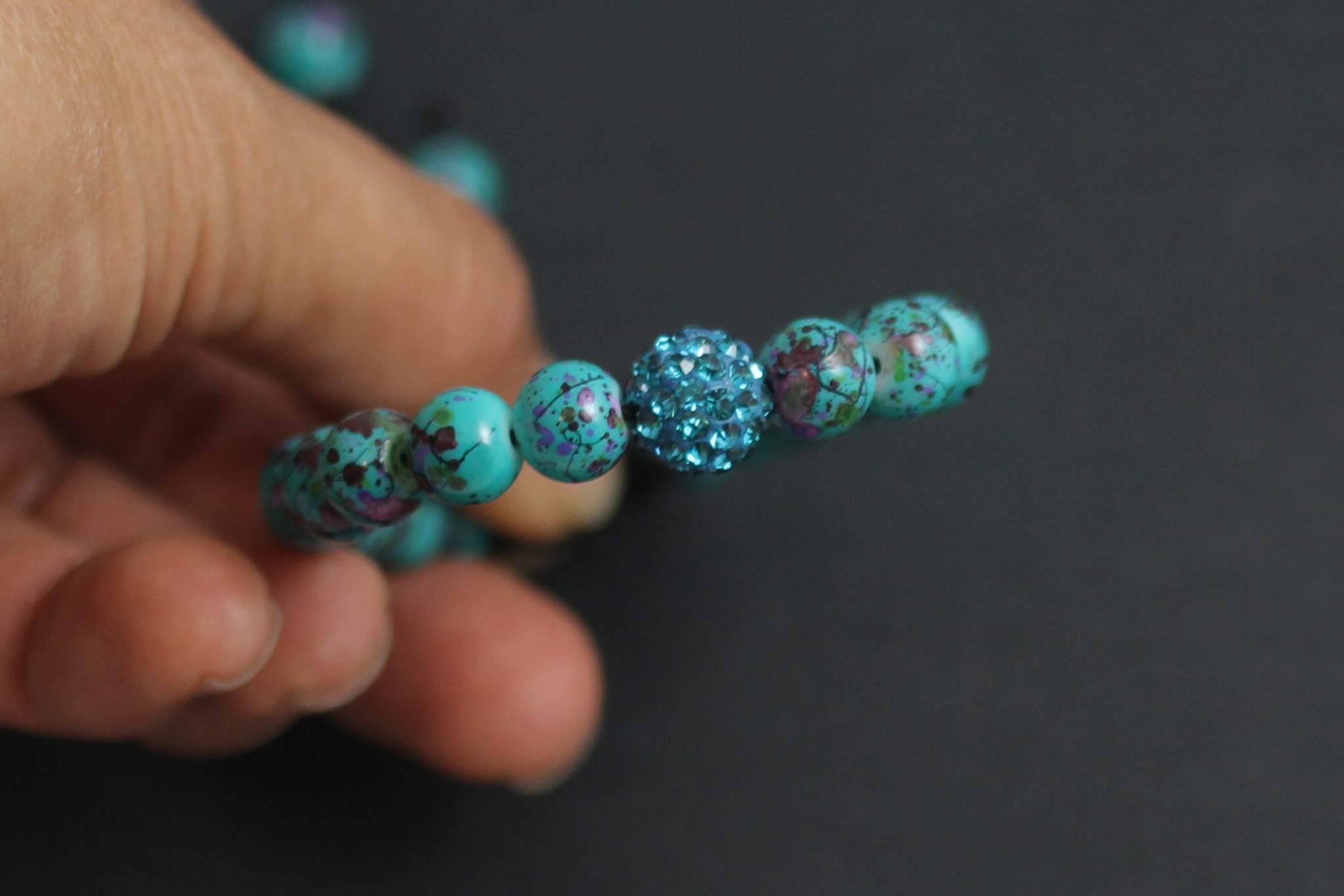 Lot De 100 Perles Shamballa Strass Cristal 10mm - 20 Couleurs Au Choix Pour Bijoux Et Créations DIY